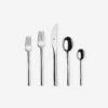 Due Flatware 5-Piece Set By Mepra 2 Due Flatware 5-Piece Set By Mepra -TableTrove Sales Store 104422005