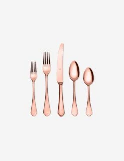 Dolce Vita Flatware 5-Piece Set By Mepra -TableTrove Sales Store 106422005B
