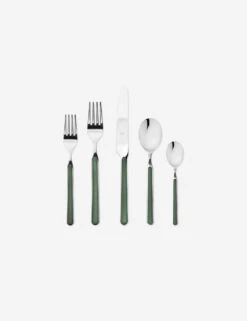Fantasia Flatware 5-piece Set By Mepra -TableTrove Sales Store 10V622005