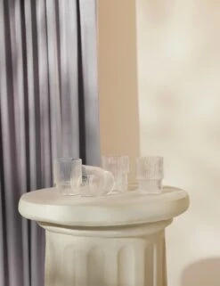 Ripple Glasses (Set Of 4) By Ferm Living -TableTrove Sales Store 20210120 soft deco product lifestyle1861 site crop