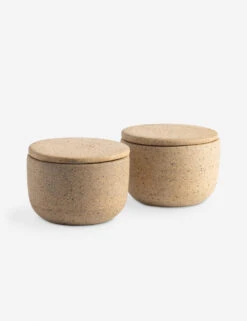 Diem Salt Jar (Set Of 2) -TableTrove Sales Store 231143 003 GROUP 2