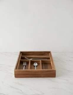 Acacia Expandable Drawer Insert By NEAT Method 14 Acacia Expandable Drawer Insert By NEAT Method -TableTrove Sales Store ACACIAExpandableDRAWERINSERT Flatware 15264
