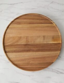 Acacia Turntable By NEAT Method -TableTrove Sales Store AcaciaTurntable Large 15276