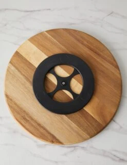 Acacia Turntable By NEAT Method -TableTrove Sales Store AcaciaTurntable Large 15277