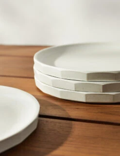 Alfresco Bamboo Salad Plates (Set Of 4) 11 Alfresco Bamboo Salad Plates (Set Of 4) -TableTrove Sales Store AlfrescoBambooSaladPlates beige Setof4 3850