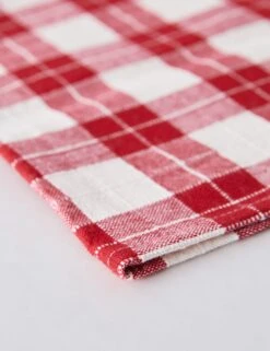 Gingham Napkins (Set Of 4) By Heather Taylor Home -TableTrove Sales Store AnabellePlaidNapkins Setof4 16067