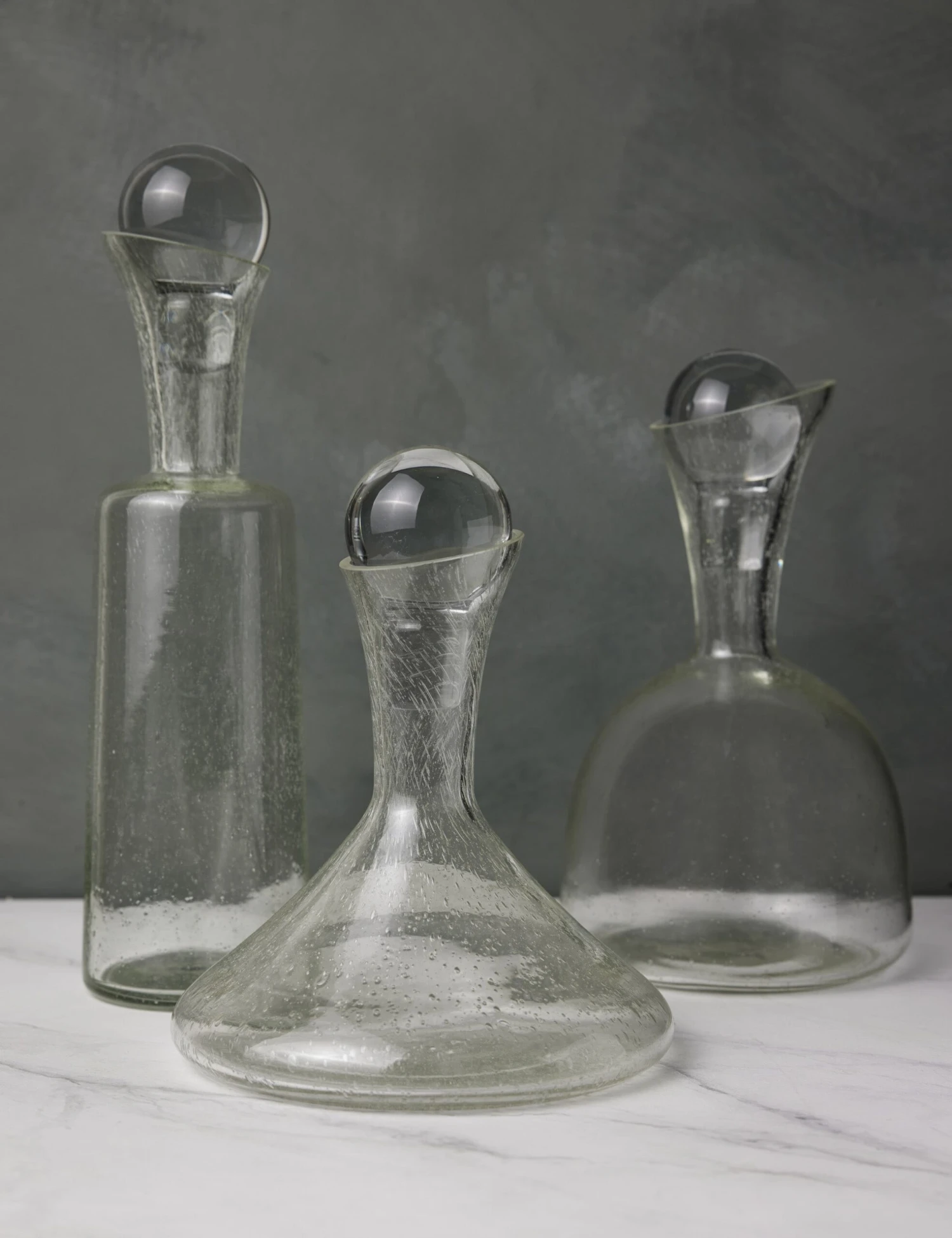 Gillmore Decanters (Set Of 3) By Arteriors 6 Gillmore Decanters (Set Of 3) By Arteriors - Image 4