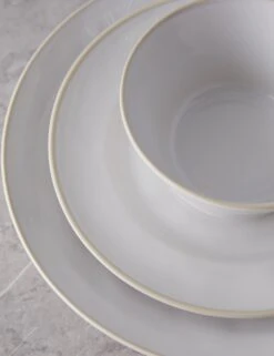 Beja Dinnnerware 18-Piece Set By Costa Nova -TableTrove Sales Store BejaDinnnerware18 PieceSetbyCostaNova Cream 15676