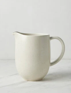 Pacifica Pitcher By Casafina 17 Pacifica Pitcher By Casafina -TableTrove Sales Store CasafinaPacificaPitcher Vanilla 2923