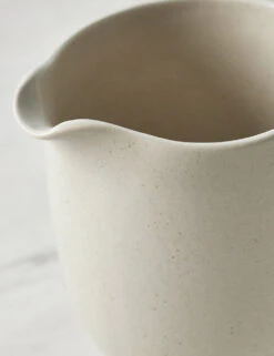 Pacifica Pitcher By Casafina 19 Pacifica Pitcher By Casafina -TableTrove Sales Store CasafinaPacificaPitcher Vanilla 2925