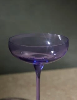 Champagne Coupes (Set Of 2) By Estelle Colored Glass 23 Champagne Coupes (Set Of 2) By Estelle Colored Glass -TableTrove Sales Store ChampagneCoupesbyEstelleColoredGlass Lavendar 13232 SITECROP