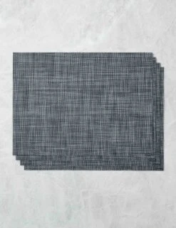 Mini Basketweave Rectangle Placemat (Set Of 4) By Chilewich 22 Mini Basketweave Rectangle Placemat (Set Of 4) By Chilewich -TableTrove Sales Store ChilewichMiniBasketweaveRectanglePlacemat CoolGrey Setof4 0858 59b63ff6 b013 46d7 8665 5b4347698ab8