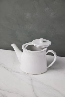 Friso Tea Pot, White By Costa Nova 8 Friso Tea Pot, White By Costa Nova -TableTrove Sales Store CostaNovaFrisoTeaPot White 0193