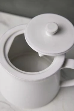Friso Tea Pot, White By Costa Nova 9 Friso Tea Pot, White By Costa Nova -TableTrove Sales Store CostaNovaFrisoTeaPot White 0194