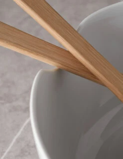 Dine Bowl + Oak Servers By LSA International 7 Dine Bowl + Oak Servers By LSA International -TableTrove Sales Store DINEBowlandOakServers Curved 12226