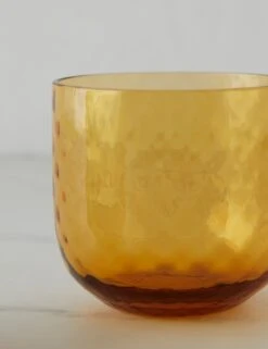 Dapple Tumbler (Set Of 2) By LSA International 16 Dapple Tumbler (Set Of 2) By LSA International -TableTrove Sales Store DappleTumbler SunAmberbyLSAInternational A0655654 17561