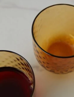 Dapple Tumbler (Set Of 2) By LSA International 15 Dapple Tumbler (Set Of 2) By LSA International -TableTrove Sales Store DappleTumbler SunAmberbyLSAInternational A0655654 17562