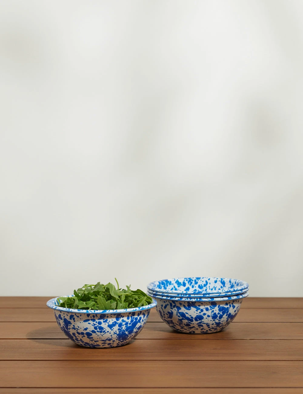 Enamelware Cereal Bowl (Set Of 4) By Crow Canyon 3 Enamelware Cereal Bowl (Set Of 4) By Crow Canyon