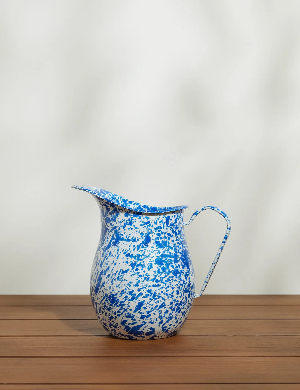 Enamelware Splatter Large Pitcher By Crow Canyon 3 Enamelware Splatter Large Pitcher By Crow Canyon