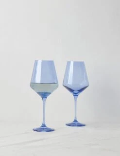 Stemware (Set Of 2) By Estelle Colored Glass -TableTrove Sales Store EstelleColoredGlassWineGlass Cob