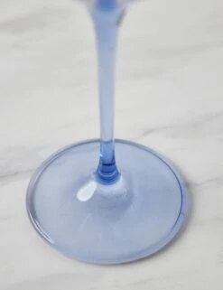 Stemware (Set Of 2) By Estelle Colored Glass -TableTrove Sales Store EstelleColoredGlassWineGlass Cobalt Setof2 7902