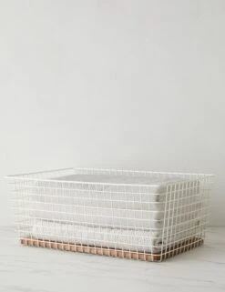 Grid Basket By NEAT Method -TableTrove Sales Store GridBasket Large Bone 15351 1e3de88f 4753 4ec8 866a 64ebd2ad4671