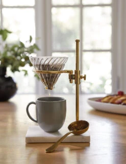 Brass & Marble Pour Over Stand By Farmhouse Pottery -TableTrove Sales Store Guest Breakfast 9704 9d94149d 37fa 48e4 95c5 7a850bd4643a