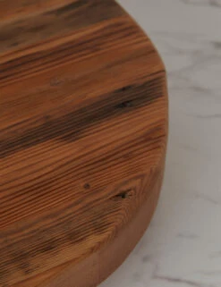 Classic Round Trivet -TableTrove Sales Store Handcrafted Round Pine Serving Board Large 14360