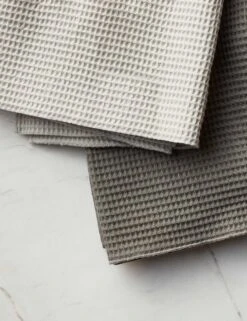 Essential Waffle Dish Towels (Set Of 2) By Hawkins New York -TableTrove Sales Store HawkinsNewYorkEssentialS 2WaffleDishTowels LtGrey DrkGrey a0168c6b 83d3 4a8d 92f4 aa00a6f77b3e