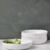 Organic Low Bowl (Set Of 4) By Hawkins New York -TableTrove Sales Store HawkinsNewYorkOrganicDinnerwareSetof4LowBowls 0473