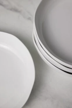 Organic Low Bowl (Set Of 4) By Hawkins New York -TableTrove Sales Store HawkinsNewYorkOrganicDinnerwareSetof4LowBowls 0478