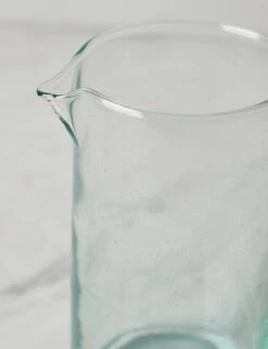 Recycled Glass Pitcher By Hawkins New York -TableTrove Sales Store HawkinsNewYorkRecycledGlassPitcher 5602