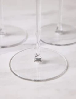 Borough Champagne Tulip Glass (Set Of 4) By LSA International -TableTrove Sales Store LSABoroughS 4ChampagneTulipGlass7939