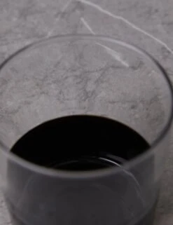 Light Colore Water Tumbler By Ichendorf Milano -TableTrove Sales Store LightColoreWaterTumbler BlackandClearbyIchendorfMilano 15756