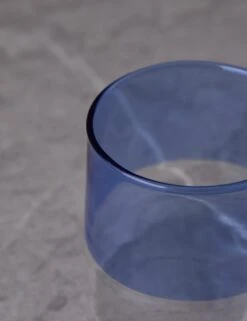 Light Colore Wine Tumbler By Ichendorf Milano -TableTrove Sales Store LightColoreWineTumbler ClearandBluebyIchendorfMilano 15736