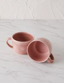 Livia Mug (Set Of 2) By Costa Nova 15 Livia Mug (Set Of 2) By Costa Nova -TableTrove Sales Store LiviaMug Setof2 byCasafina Rose L0467326 2228