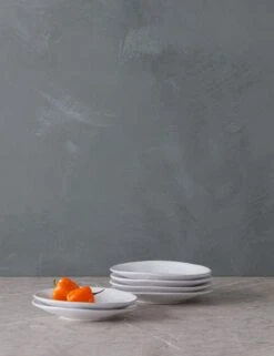 Livia Oval Plate (Set Of 6) By Costa Nova