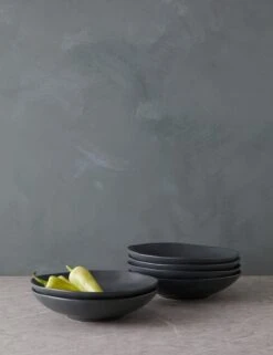 Livia Pasta Bowl (Set Of 6) By Costa Nova -TableTrove Sales Store LiviaPastaBowl Setof6 byCasafina Black L0467317 1994