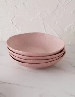 Livia Pasta Bowl (Set Of 6) By Costa Nova -TableTrove Sales Store LiviaPastaBowl Setof6 byCasafina Rose L0467316 2189