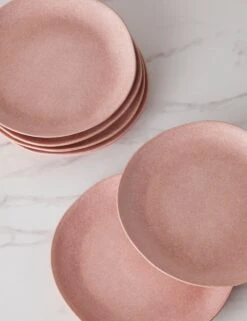 Livia Salad / Dessert Plate (Set Of 6) By Costa Nova -TableTrove Sales Store LiviaSaladPlate Setof6 byCasafina Rose L0467310 2197