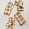 Harvest Plaid Napkins (Set Of 4) By Heather Taylor Home 1 Harvest Plaid Napkins (Set Of 4) By Heather Taylor Home -TableTrove Sales Store Lulu and Georgia HarvestPlaid Napkins A0657290 Product 0625