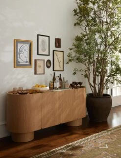 Stemless Wine Glass (Set Of 2) By Estelle Colored Glass -TableTrove Sales Store Lulu and Georgia RaphaelSideboard 1284 ArtV2 Site Crop Lifestyle c970031b 3b5c 4796 9cfa bc6d6aa171f0