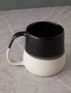 Maya Mug By Style Union Home 18 Maya Mug By Style Union Home -TableTrove Sales Store Malani Mug BlackWhite 13460