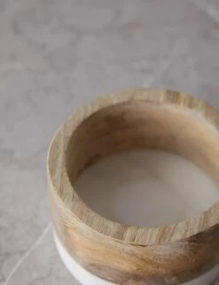 Vang Bottle Holder -TableTrove Sales Store MangoWoodandMarbleBottleHolder 15588 1