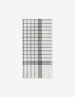 French Lattice Napkins (Set Of 4) By Heather Taylor Home -TableTrove Sales Store NAP FREN BLK FRENCHLATTICE BlackNapkin 1