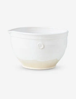 Handthrown Mixing Bowl 8 Handthrown Mixing Bowl -TableTrove Sales Store PEY109LW9 etuhome handthrown mixing bowl large whiteground