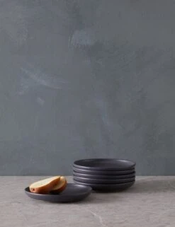 Pacifica Bread Plates (Set Of 6) By Casafina -TableTrove Sales Store PacificaBreadPlates Setof6 byCasafina SeedGray A06558301625