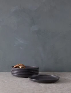 Pacifica Salad Plates (Set Of 6) By Casafina -TableTrove Sales Store PacificaSaladPlates Setof6 byCasafina SeedGray A06558291591