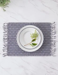 Panalito Placemat By Minna -TableTrove Sales Store PanalitoPlacematbyMinna Indigo 16042