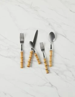 Panda Flatware 5-Piece Set By Sabre